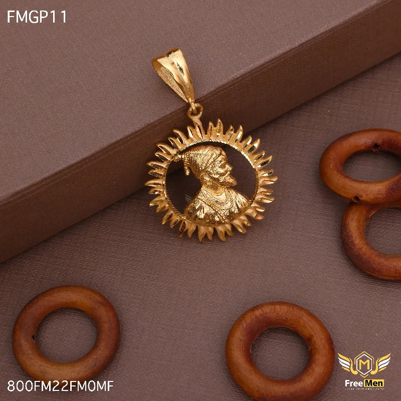 Freemen Chhatrapati Shivaji Maharaj Pendant For Men - FMGP11