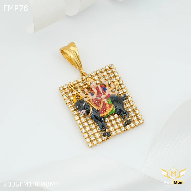 Freemen Meldi Maa with AD Pendent for Men - FMP78