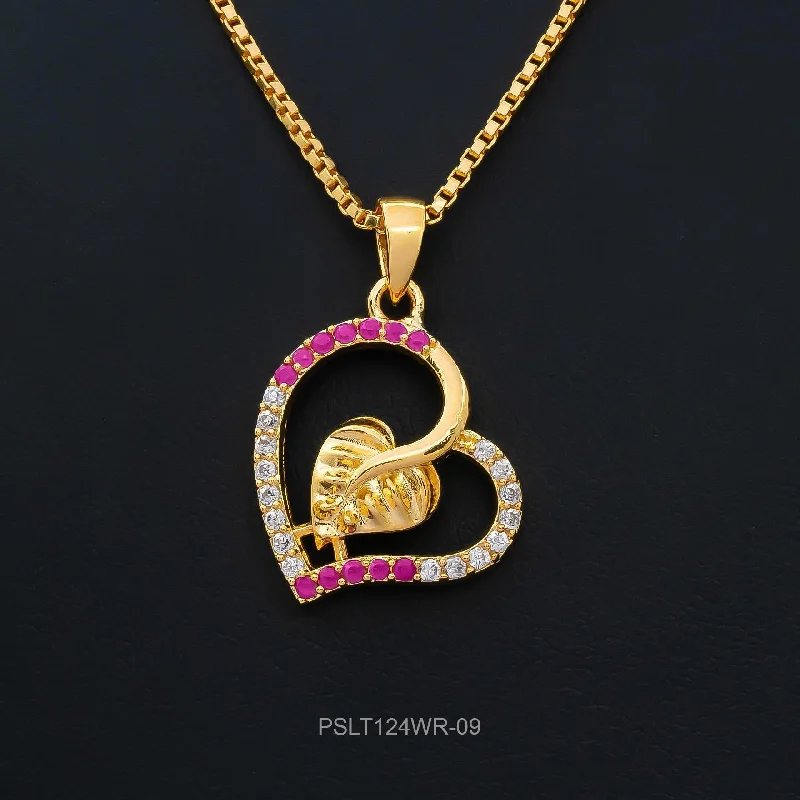 Gold Pendant PSLT124WR-09