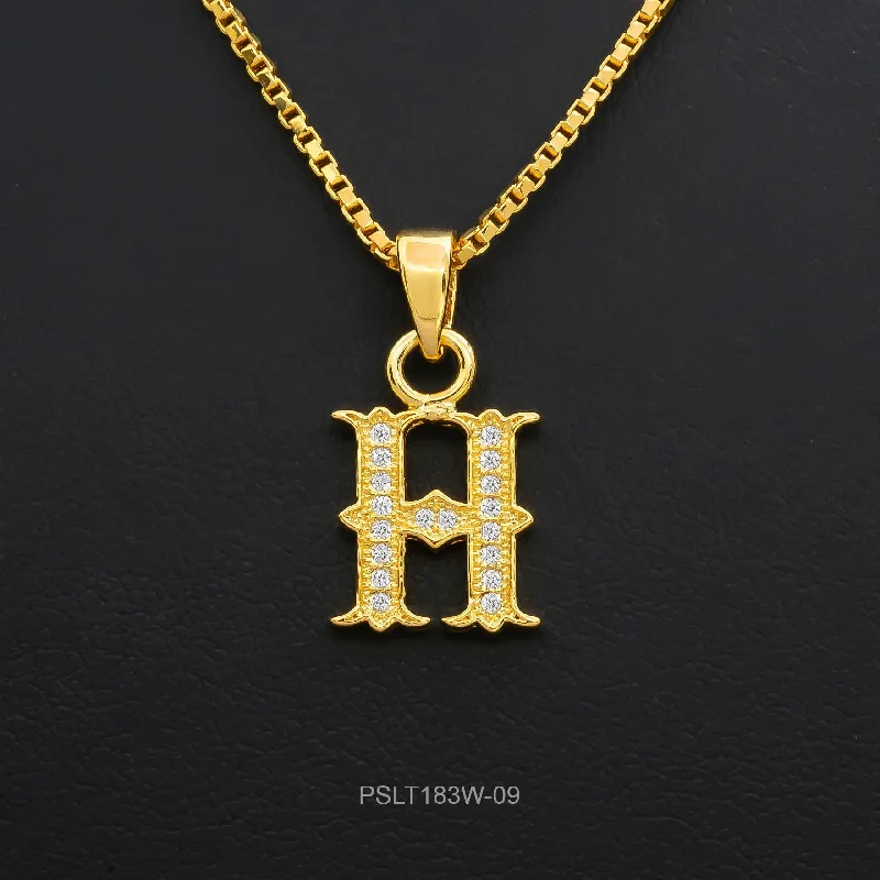 Gold Pendant PSLT183W-09