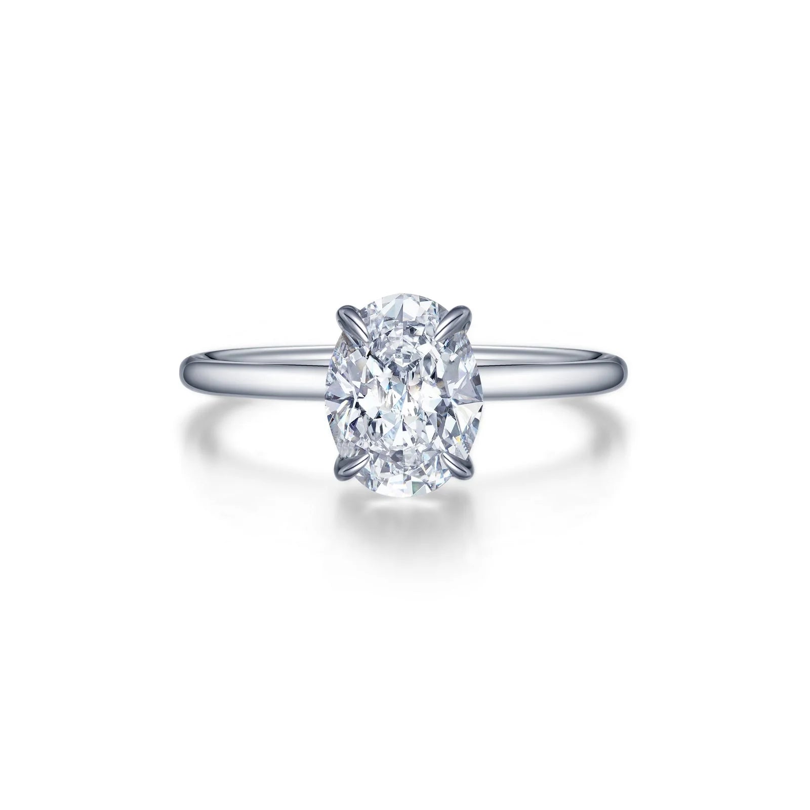 Oval Solitaire Engagement Ring