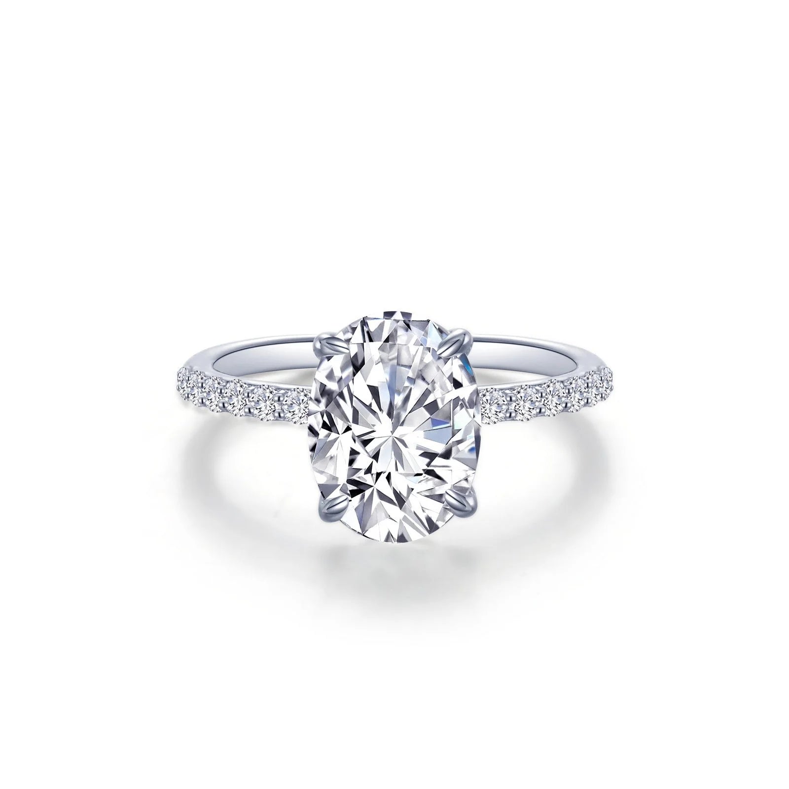 Oval Solitaire Engagement Ring