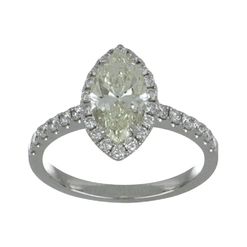 White Diamond Ring (White Diamond 0.46 cts.)