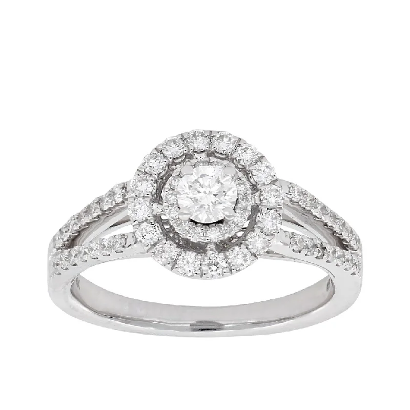 White Diamond Ring (White Diamond 0.705 cts.)