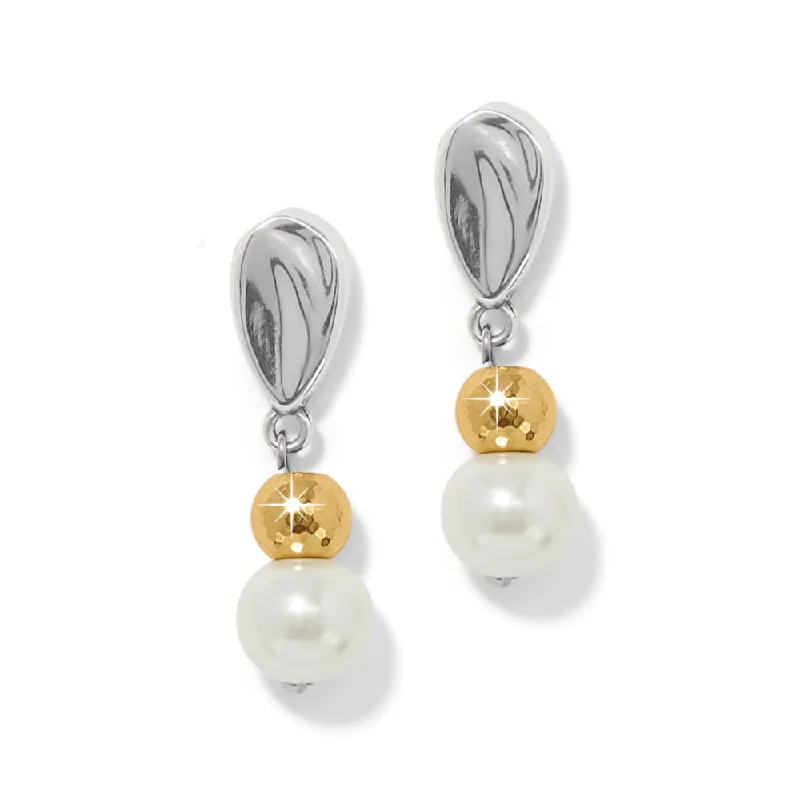 Brighton Cascade Unity Pearl Post Drop Earrings