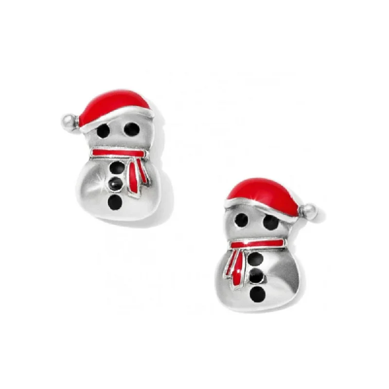 Brighton Snowman Mini Post Earrings