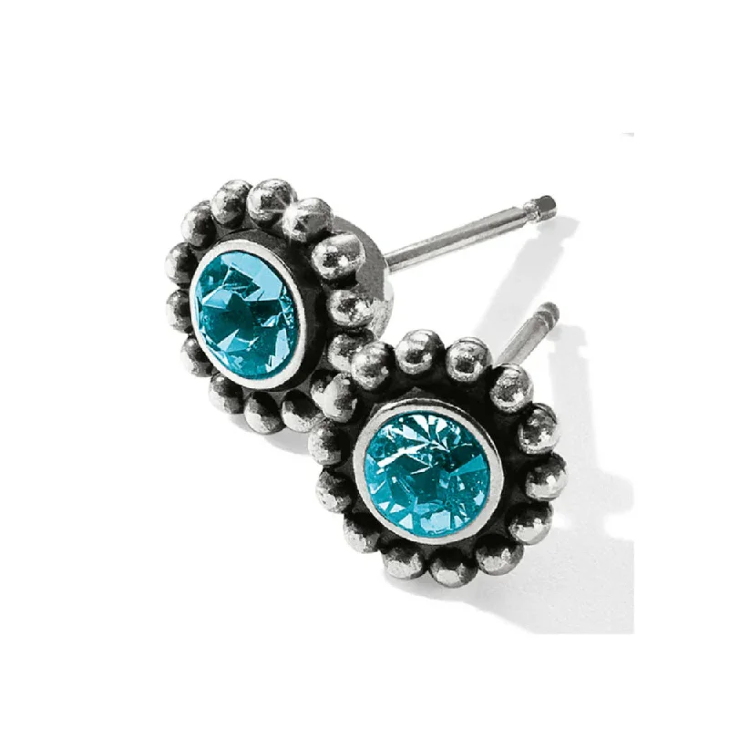 Brighton Twinkle Mini Post Earrings - Zircon