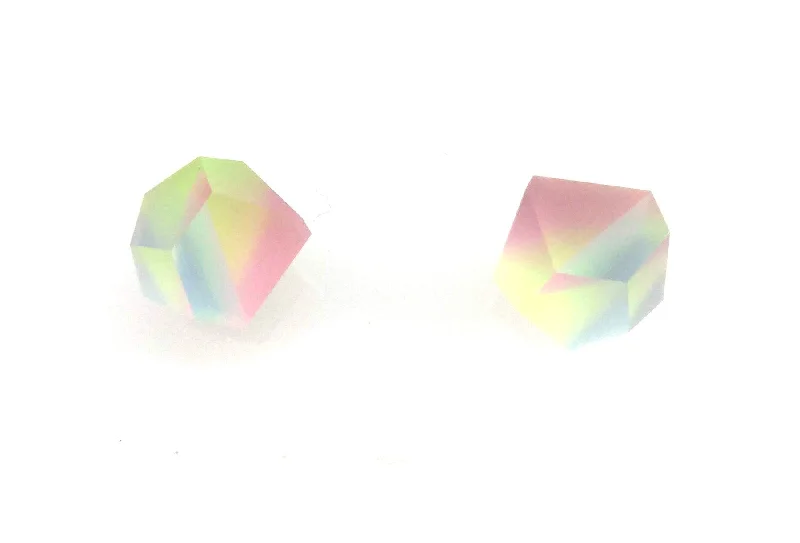 Small Unicorn Crystal Studs