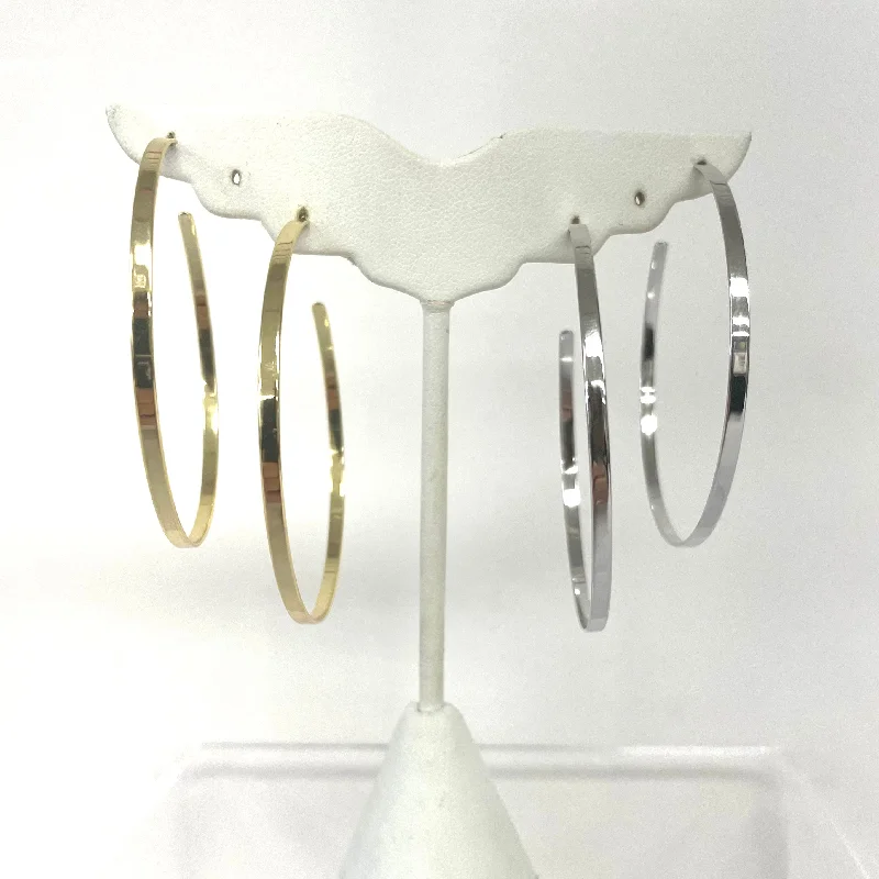 Flat Metal Hoops