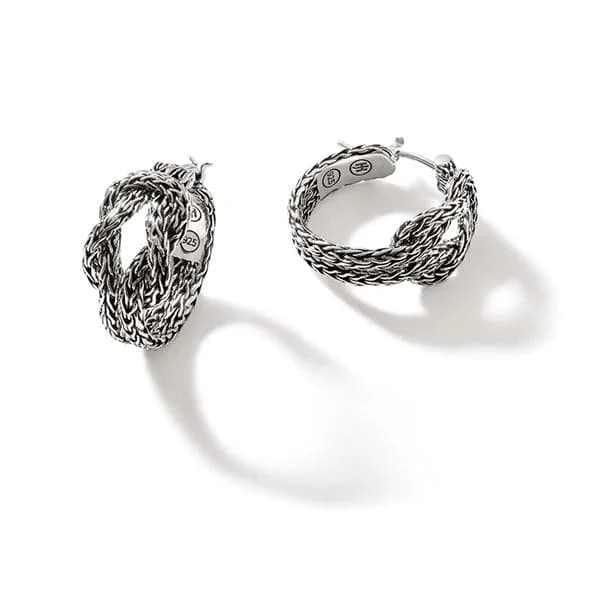 JOHN HARDY Love Knot Hoops