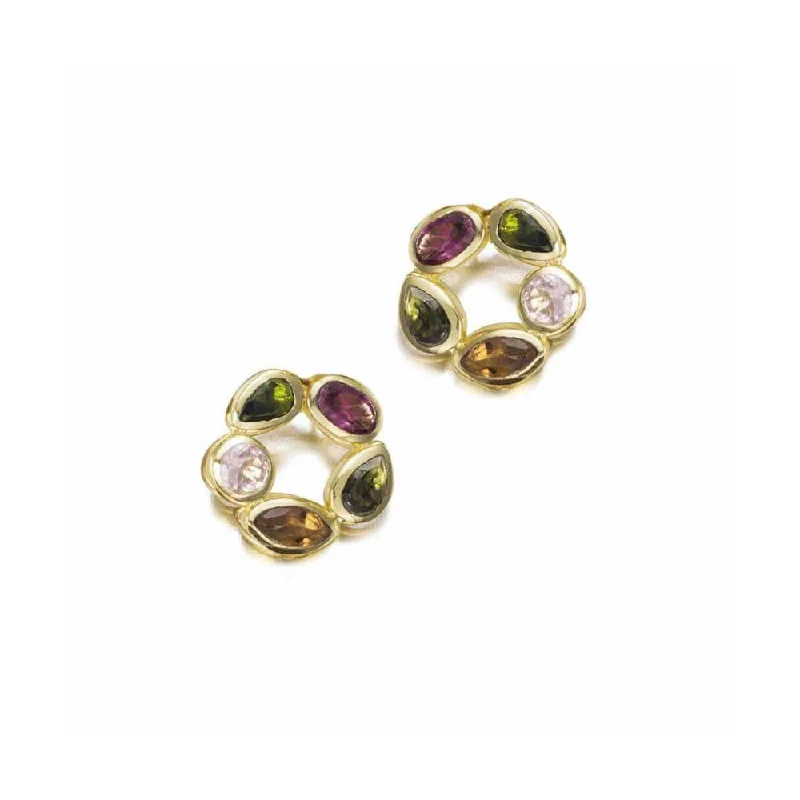 Jorge Revilla Morning Collection Gemstone Stud Earrings