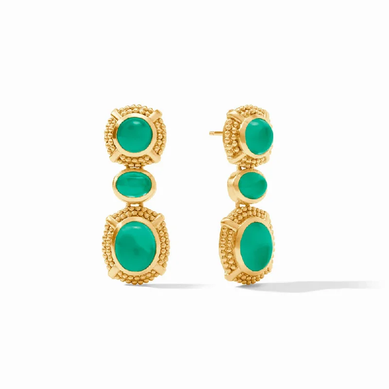 Julie Vos Cabochon Statement Earrings