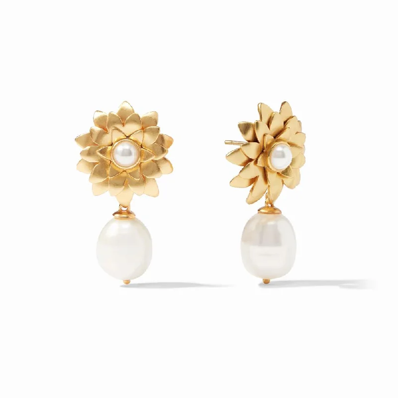 Julie Vos Flora Pearl Drop Earring