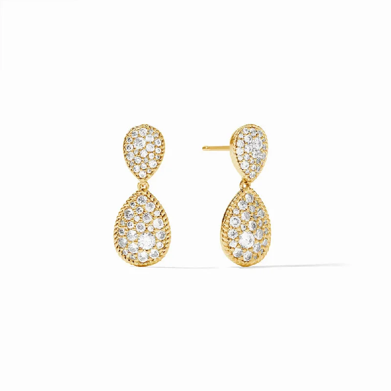 Julie Vos Luna Teardrop Earrings