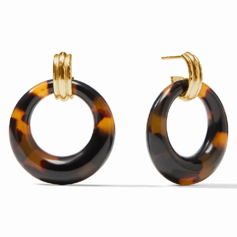 Julie Vos Madison Doorknocker Earrings