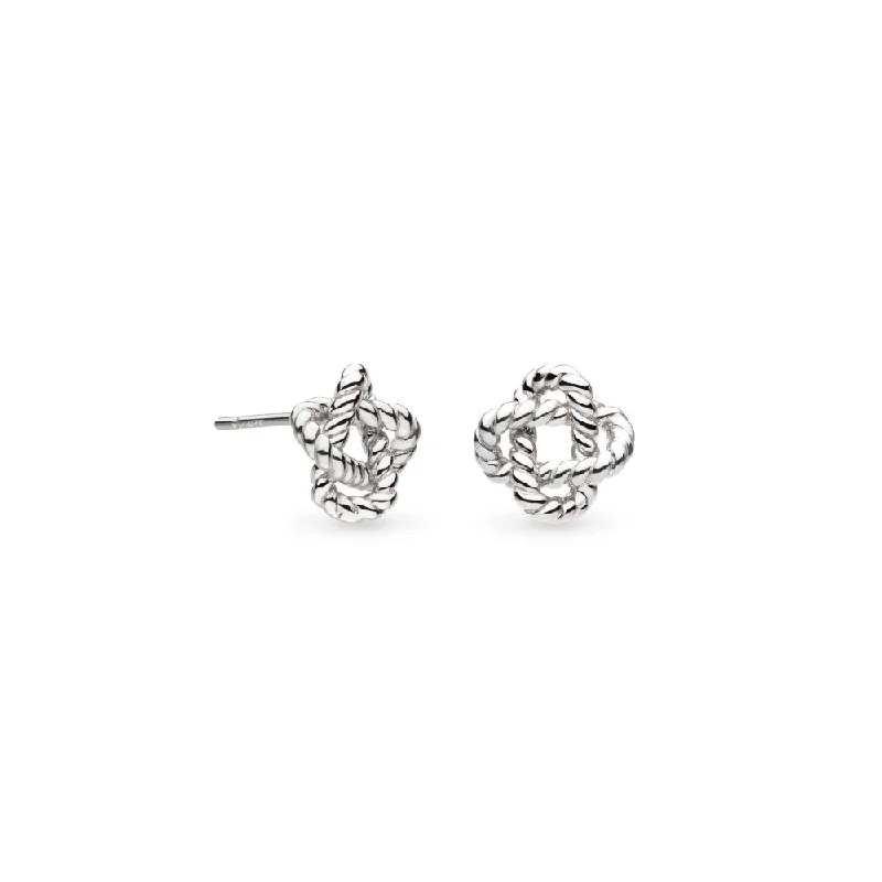 Kit Heath Marina Rope Knot Stud Earrings