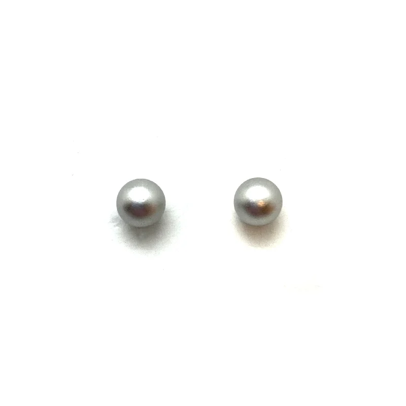 Mini Silver Sphere Studs