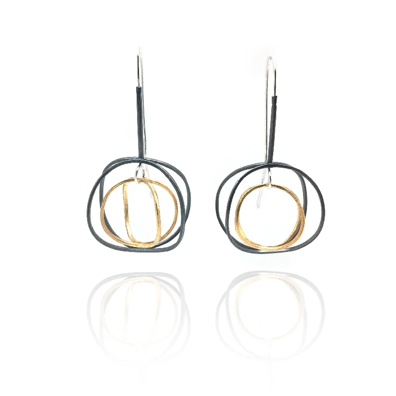 Orbital Hoop Drops - Oxi/Gold