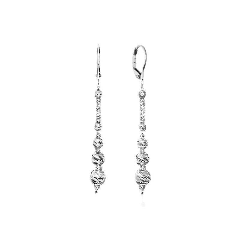 Platinum Born Astraea Drop Earrings