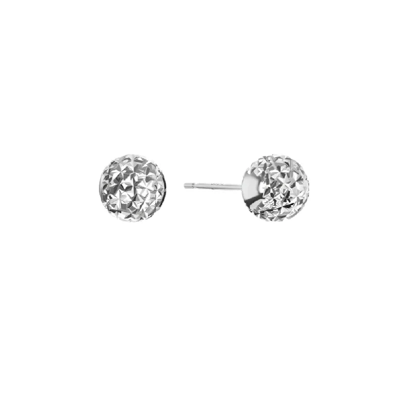 Platinum Born Lunar Stud Earrings