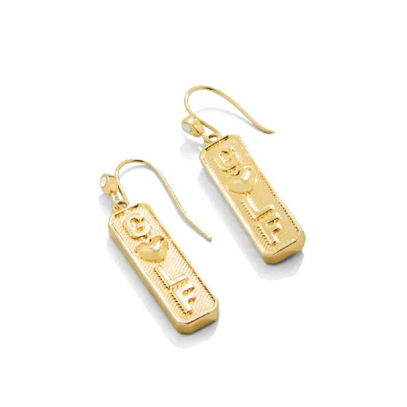 Spartina Golf Earrings - Gold