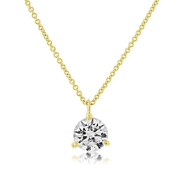 3/4 Carat Diamond Solitaire Necklace