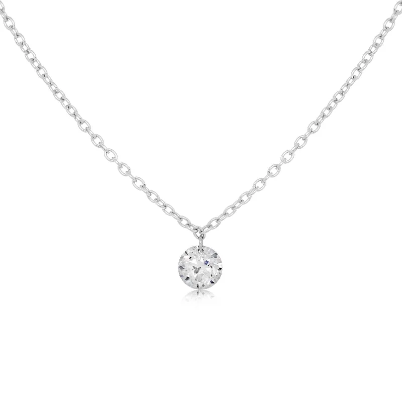 ARESA Diamond Solo Necklace