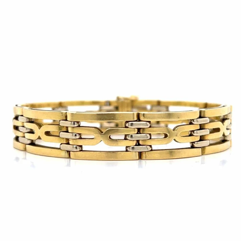 Bulgari Post-1980s 18KT Yellow Gold Bracelet