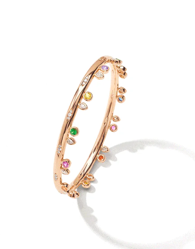 Candy Gypsy Bangle - Rose Gold