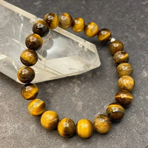 Tigers Eye Crystal Stretch Bracelet