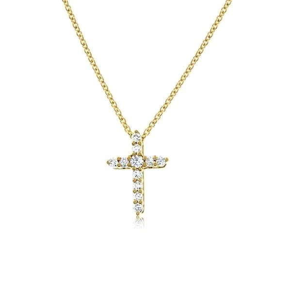 Diamond Cross Necklace