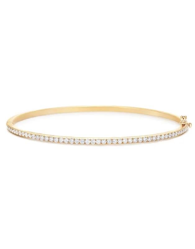 Diamond Slim Stackable Bangle