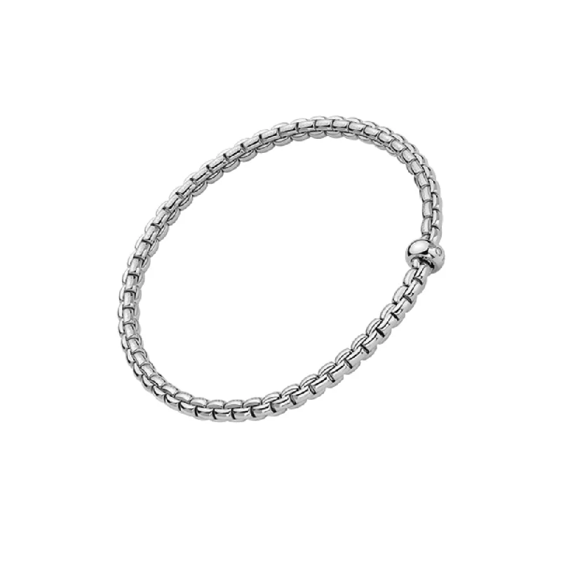 Fope 18k White Gold Eka Flex'it Bracelet