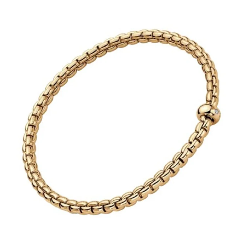 Fope 18k Yellow Gold Eka Flex'it Bracelet