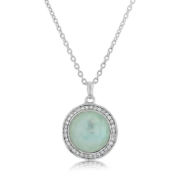 IPPOLITA Lollipop Amazonite & Diamond Necklace