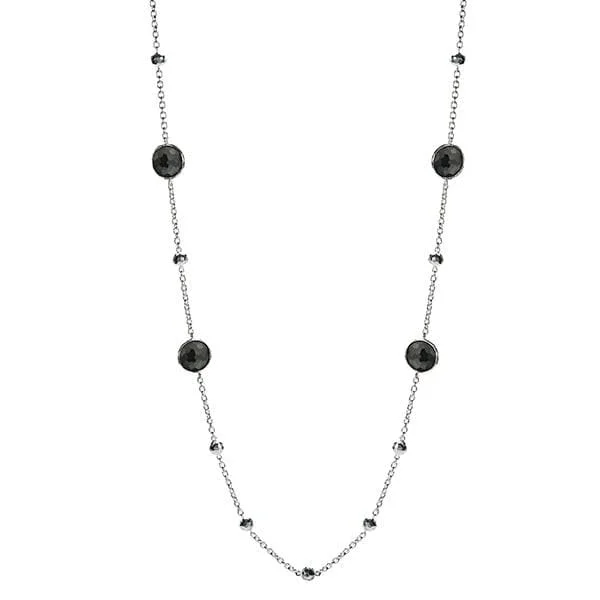 IPPOLITA Rock Candy Black Onyx Station Necklace