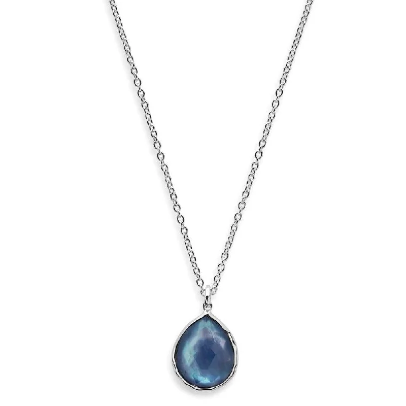 IPPOLITA Rock Candy Teardrop Necklace in Lapis