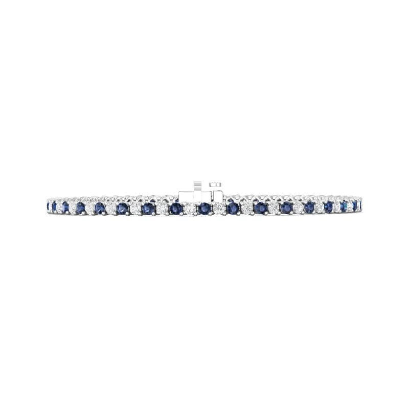 Martin Flyer Sapphire & Diamond Bracelet