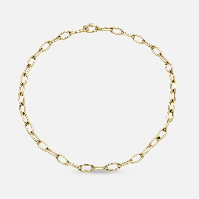 Oval Link Chain Necklace