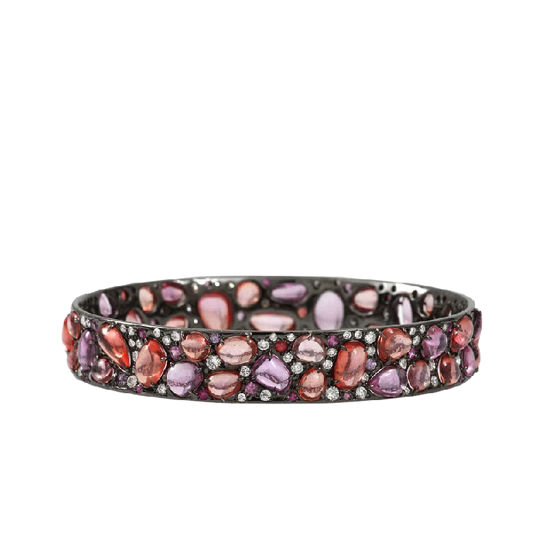 Padparascha Sapphire Bangle