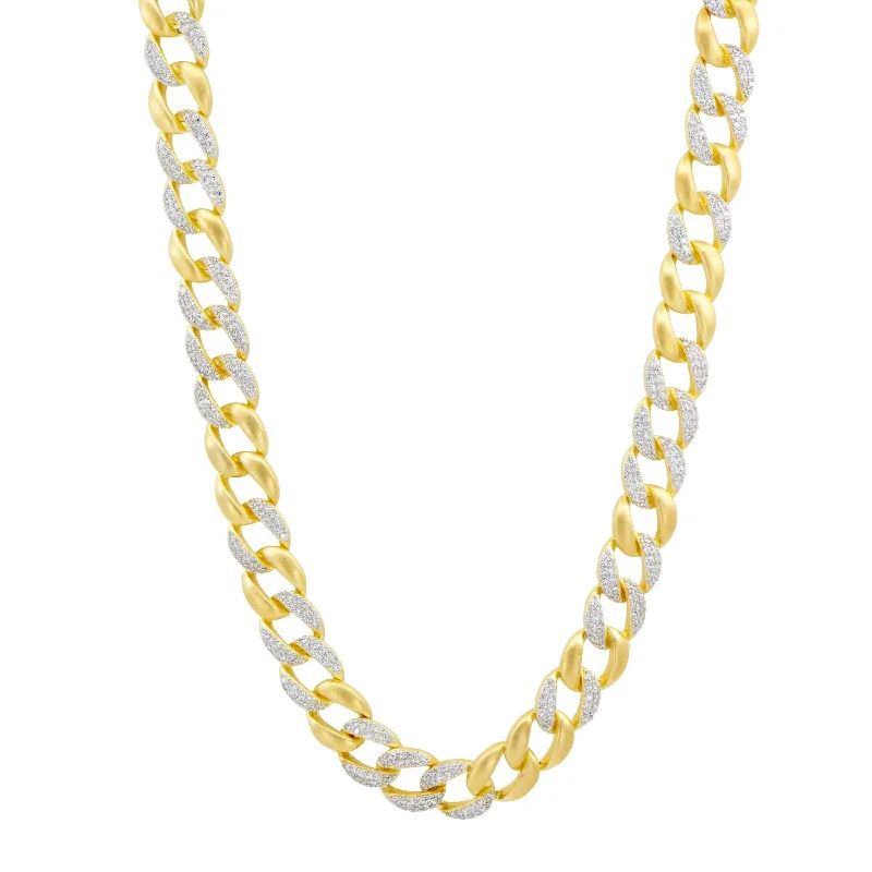 Pavé Chain Link Necklace