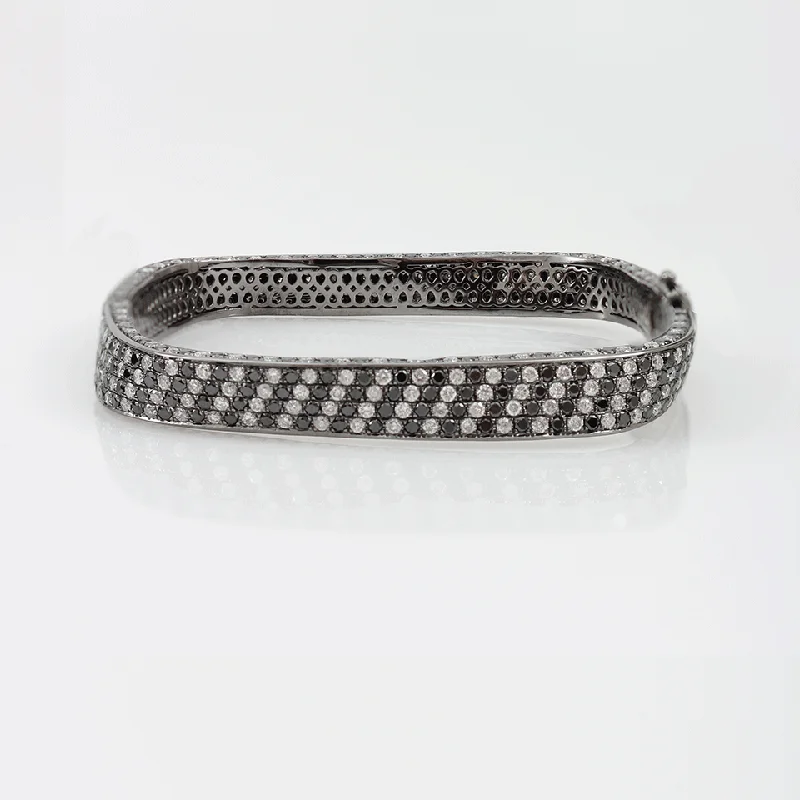 Pave Diamond Bangle