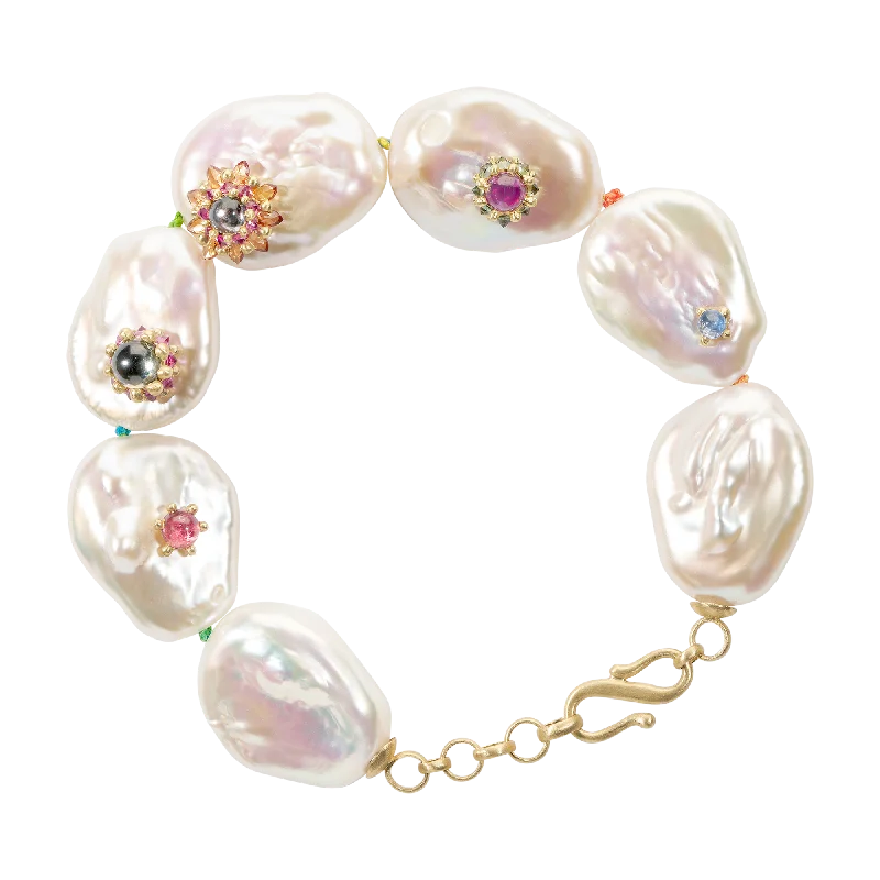 Pearl Mother ClusterF@&$ Bracelet - 11389