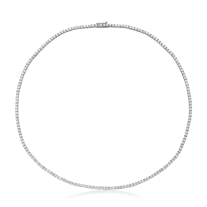 Petite Diamond Tennis Chain