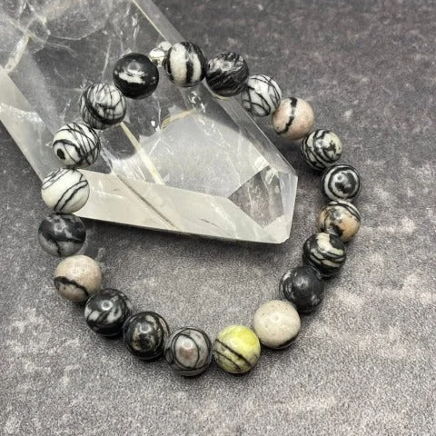 Picasso Jasper Crystal Bracelet