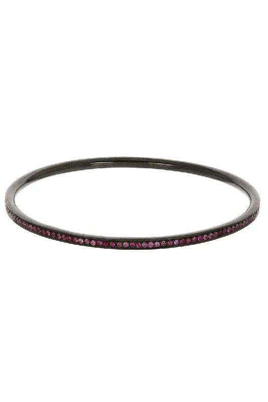 Pink Sapphire Bangle