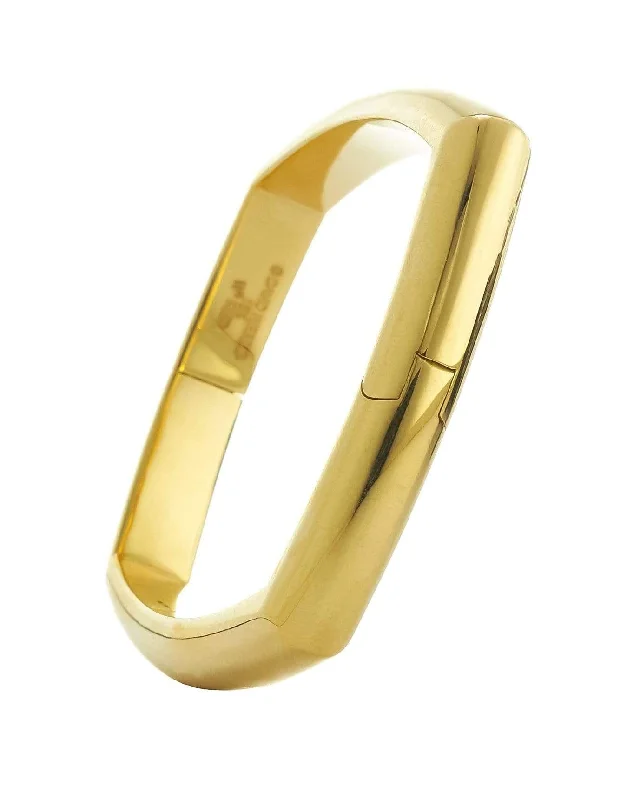 Polished Gold Quad Bangle