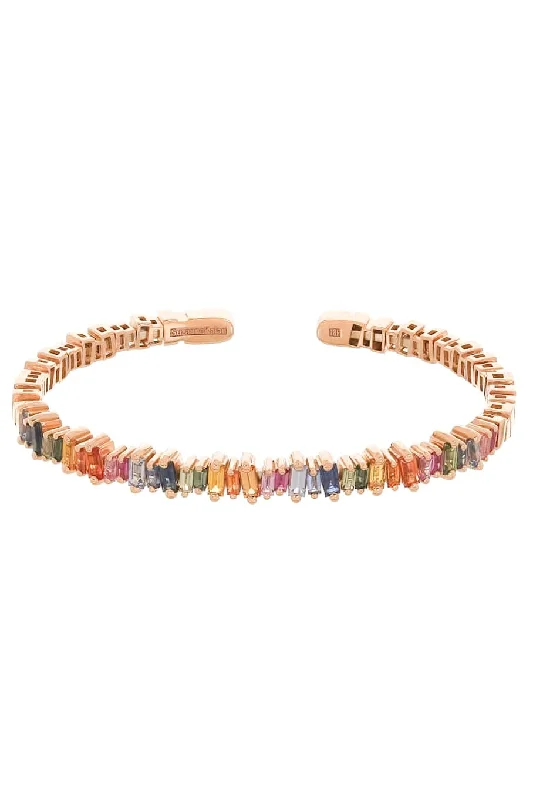 Rainbow Sapphire Fireworks Bangle