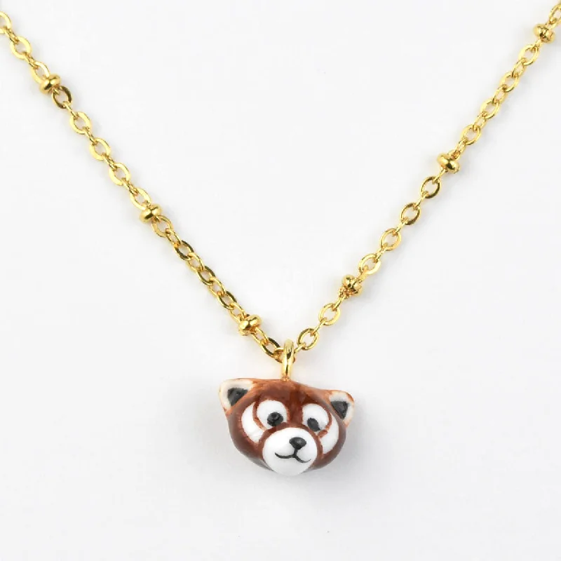 Red Panda Necklace