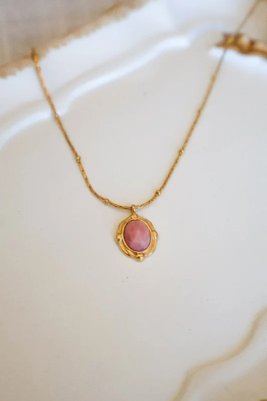 Small Pink Pendent